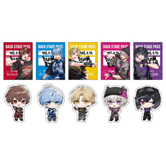 【先行販売受付】ぶーすと ランダムステッカー【東京公演Ver.】