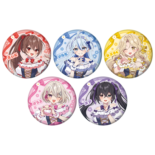 【先行販売受付】ぶーすと ランダム缶バッジ【美少女ver.】