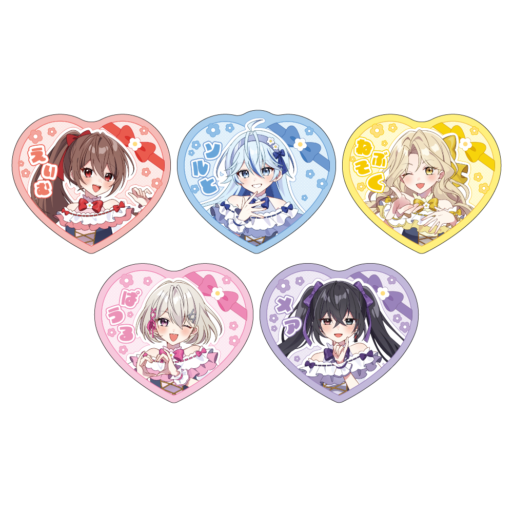 【先行販売受付】ぶーすと ランダムステッカー【美少女ver.】